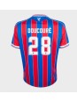 Billige Crystal Palace Cheick Doucoure #28 Hjemmedrakt 2025-26 Kortermet